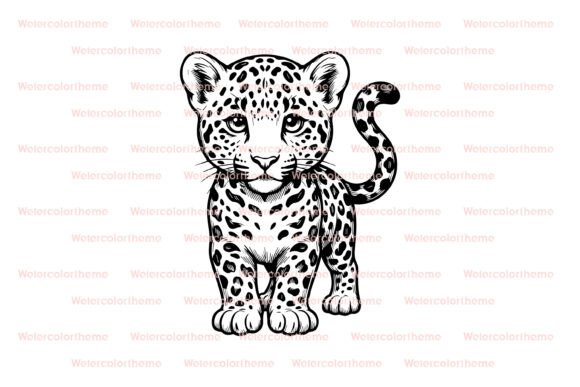 Baby Cheetah SVG Cut File: A Playful Design Asset