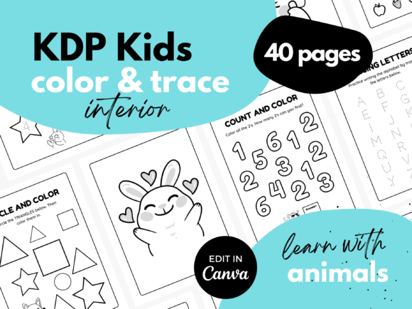 Designing a Profitable Kids Activity Book Interior